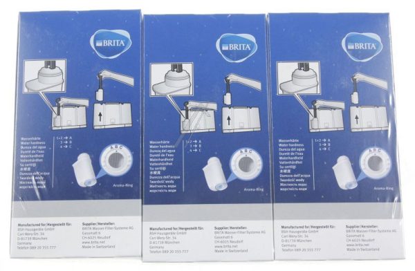 WATERFILTERS BRITA INTENZA VOOR KOFFIE-AUTOMATEN,  3 STUKS