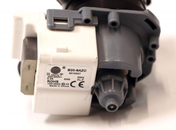 B20-6AZC 30W  AFVOERPOMP 30W RAST5 ALTERNATIEF VOOR BOSCH SIEMENS 00141874, 00141896, 00142370, 00145787